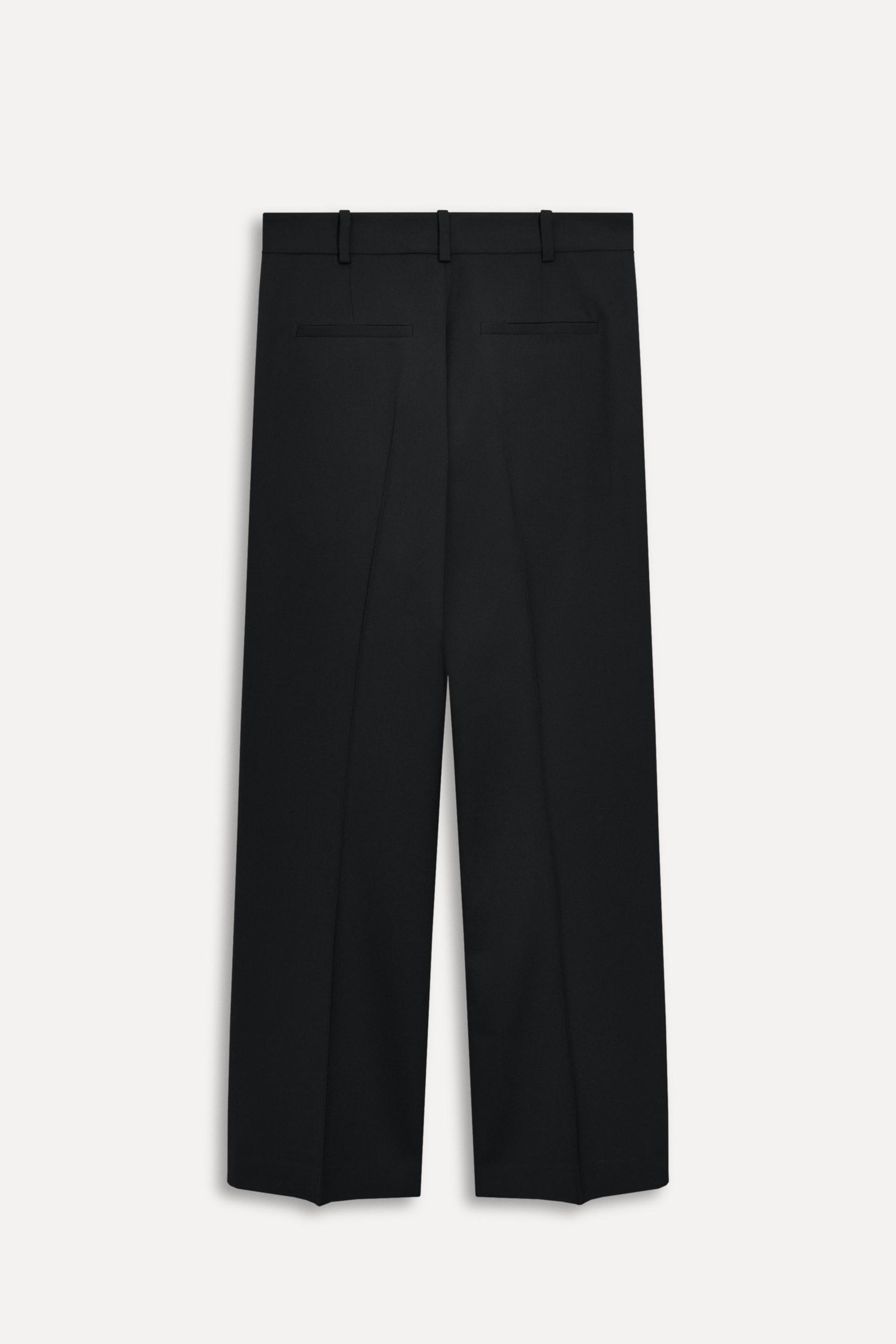 WOOL BLEND TROUSERS
