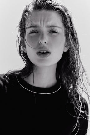 SHORT SLEEVE KNIT TOP WITH PIPING - Image 3