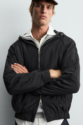 LIGHTWEIGHT WATER-REPELLENT TECHNICAL JACKET - Image 4