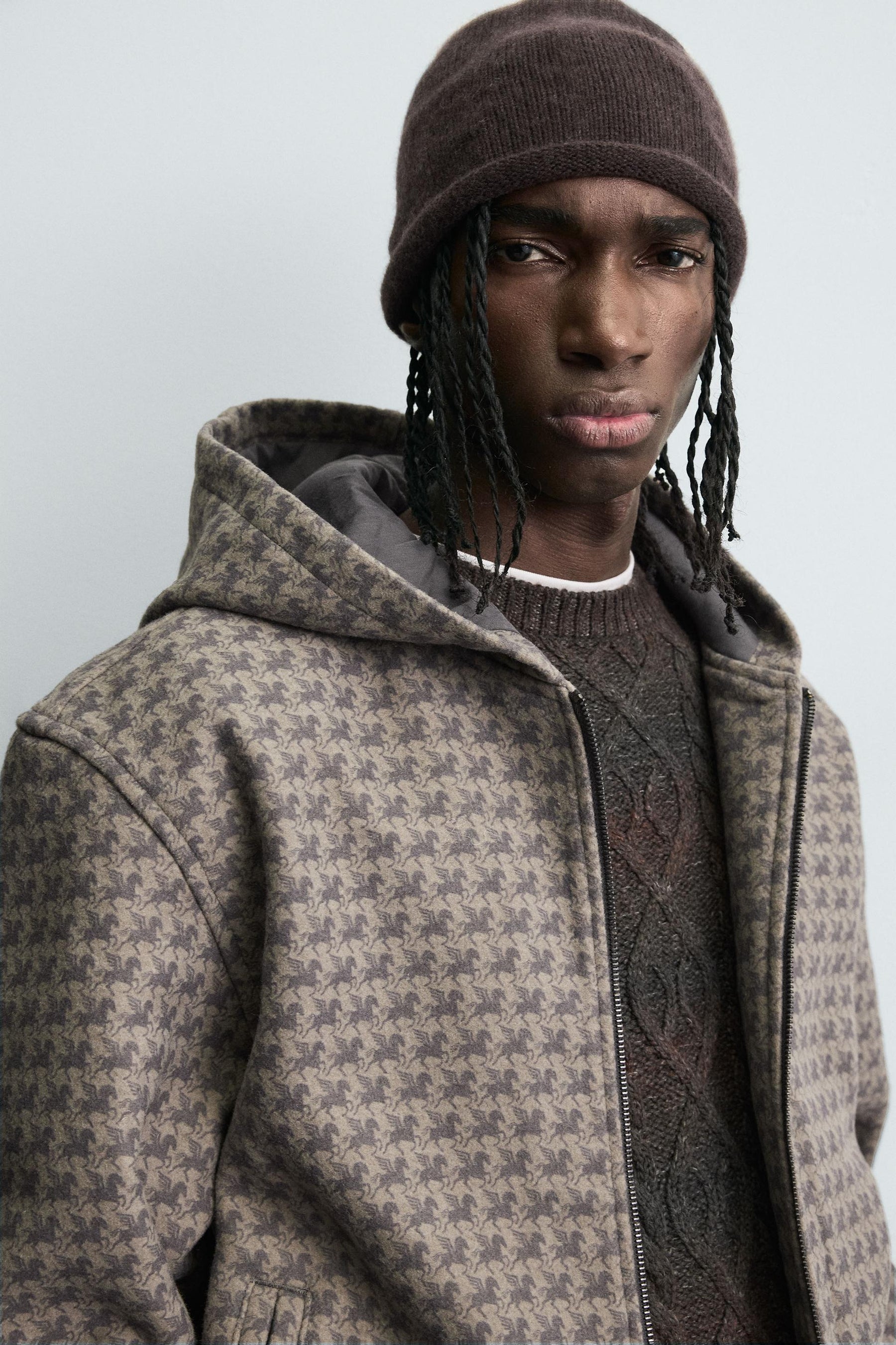 HORSE PRINT HOODIE JACKET - Image 5