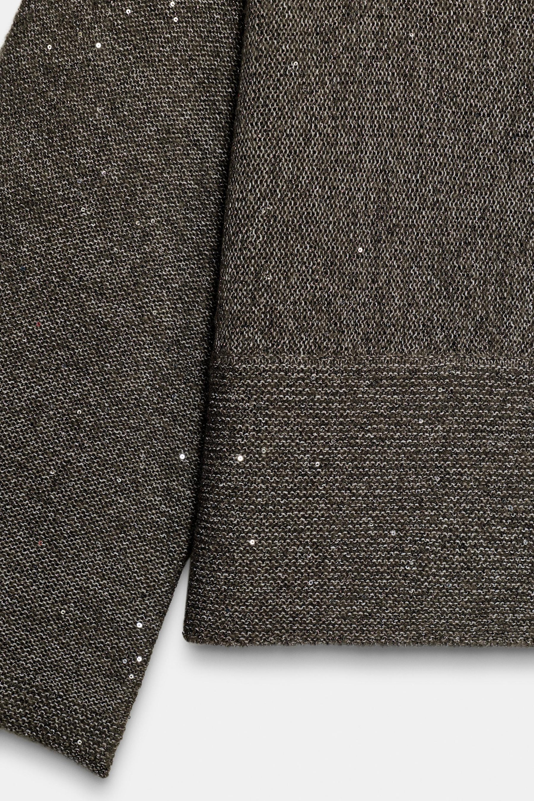 SEQUIN KNIT JUMPER