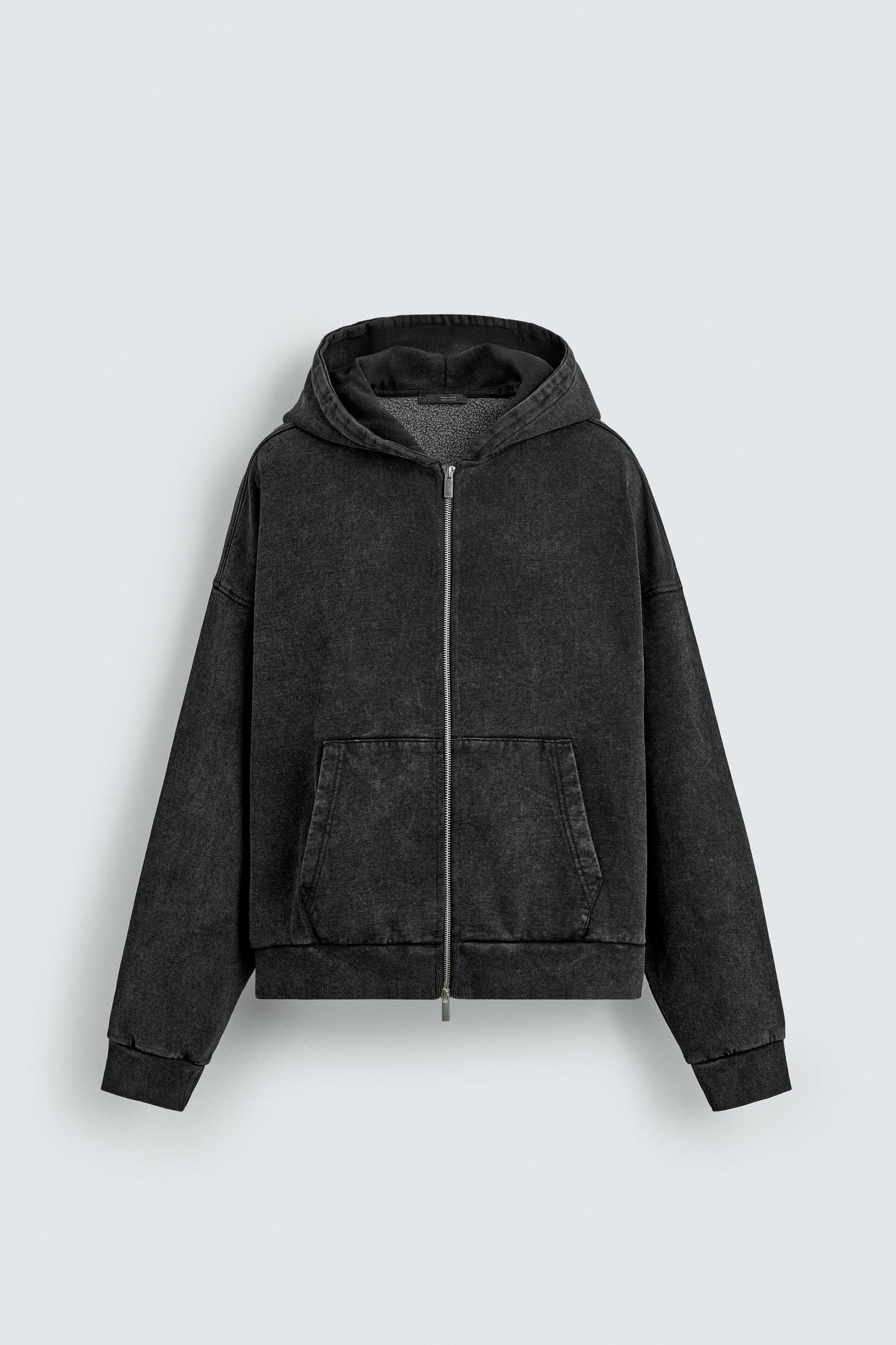 Washed Zip Hoodie