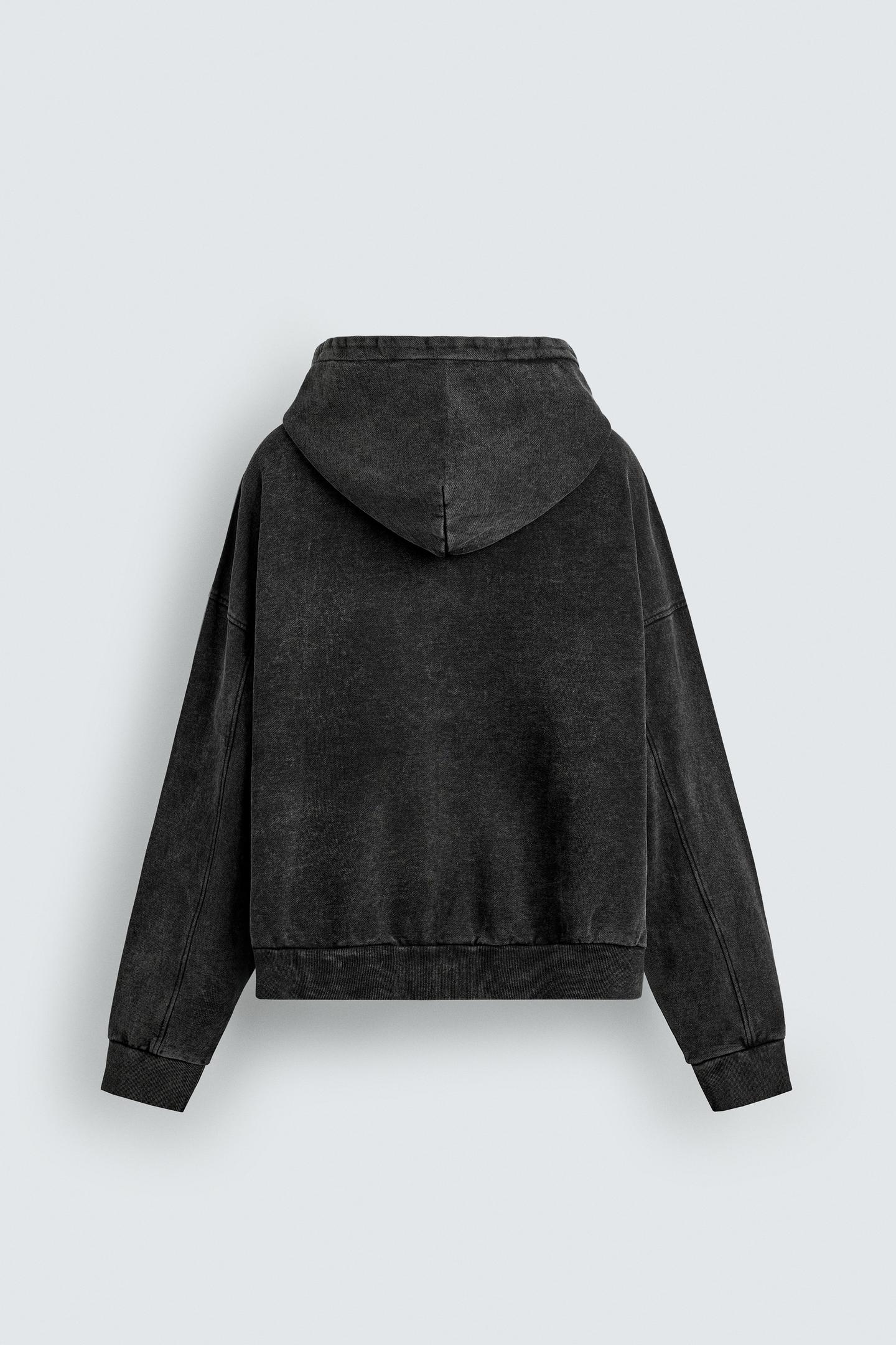 Washed Zip Hoodie