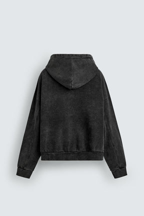 Washed Zip Hoodie