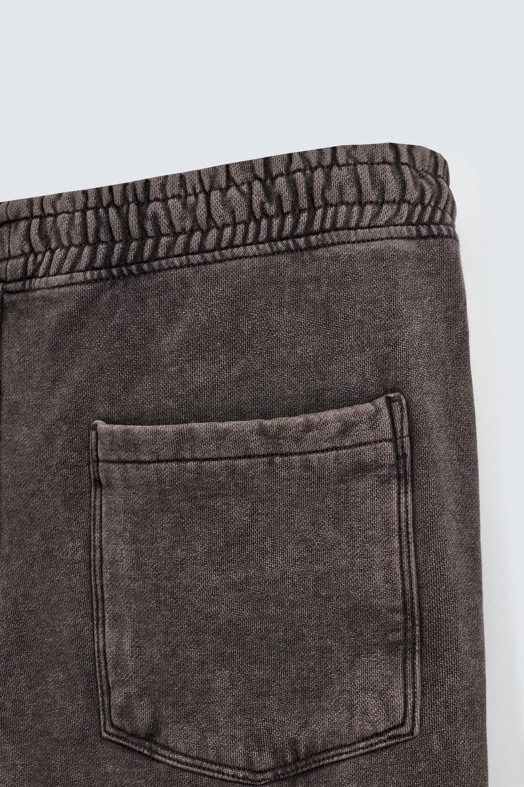 WASHED RELAXED FIT JOGGER TROUSERS - Image 10