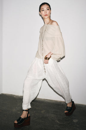 PLAIN KNIT SHORT SLEEVE JUMPER - Image 4