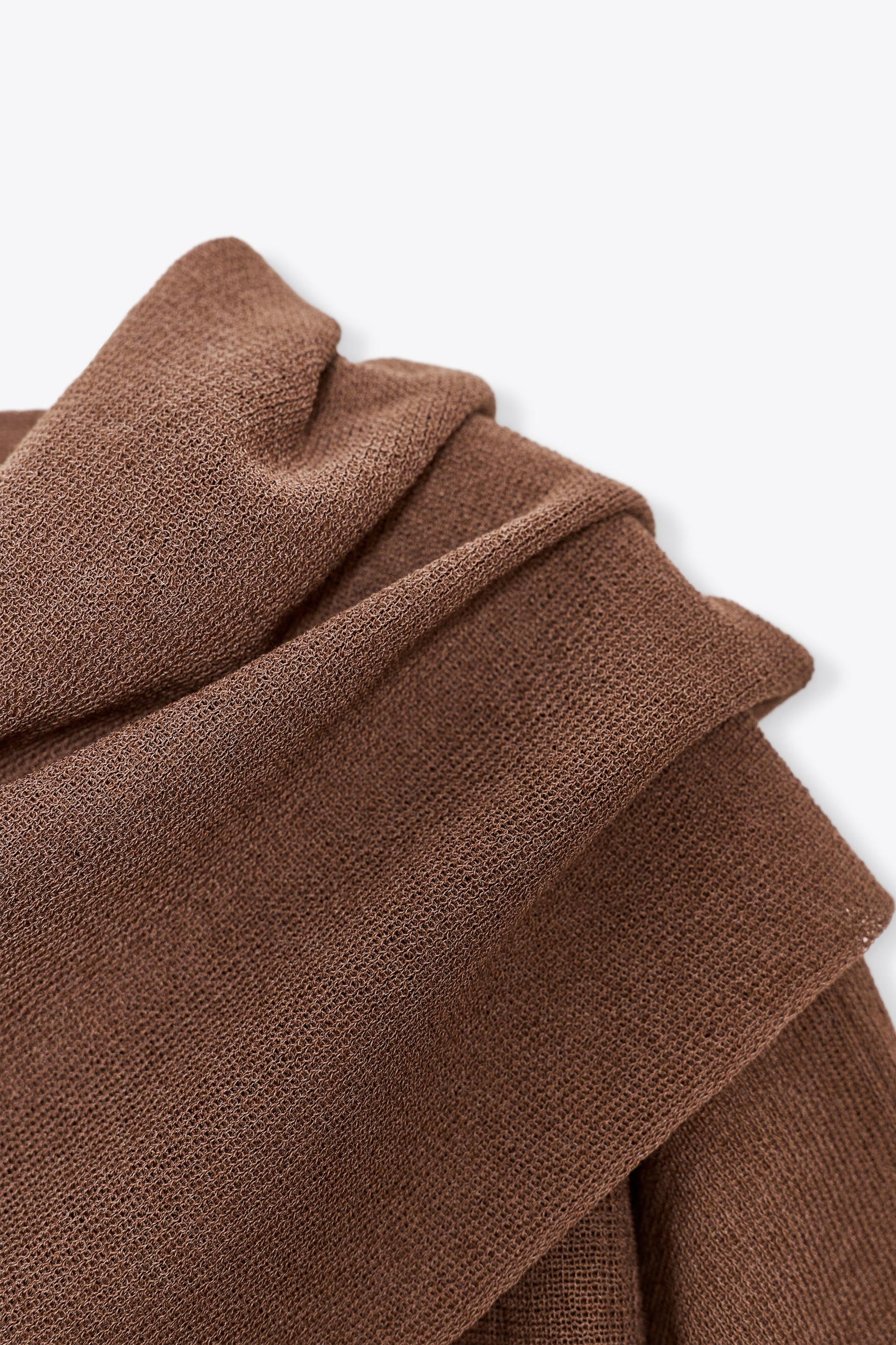 PLAIN KNIT SHORT SLEEVE JUMPER - Image 8