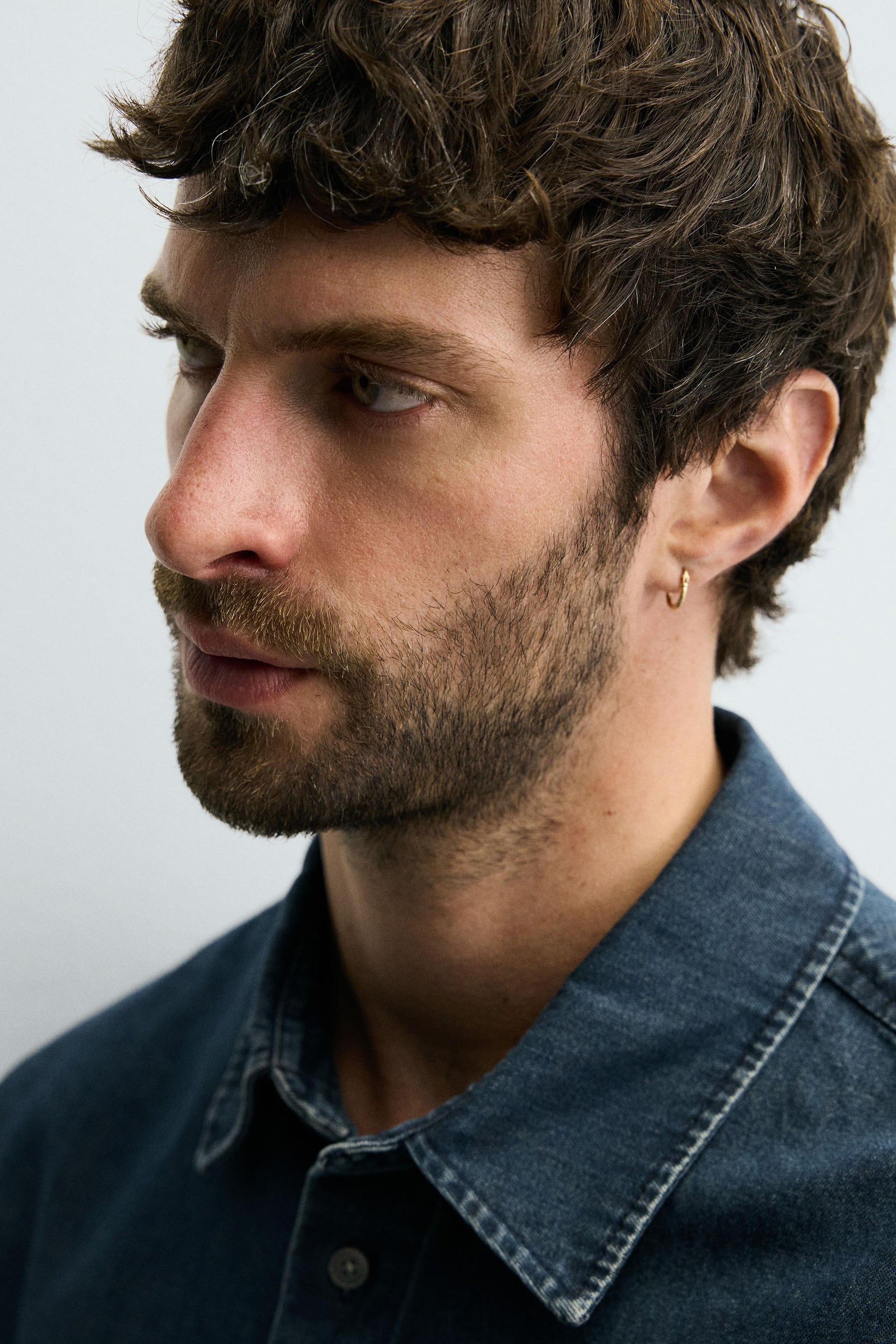 WASHED DENIM SHIRT - Image 6