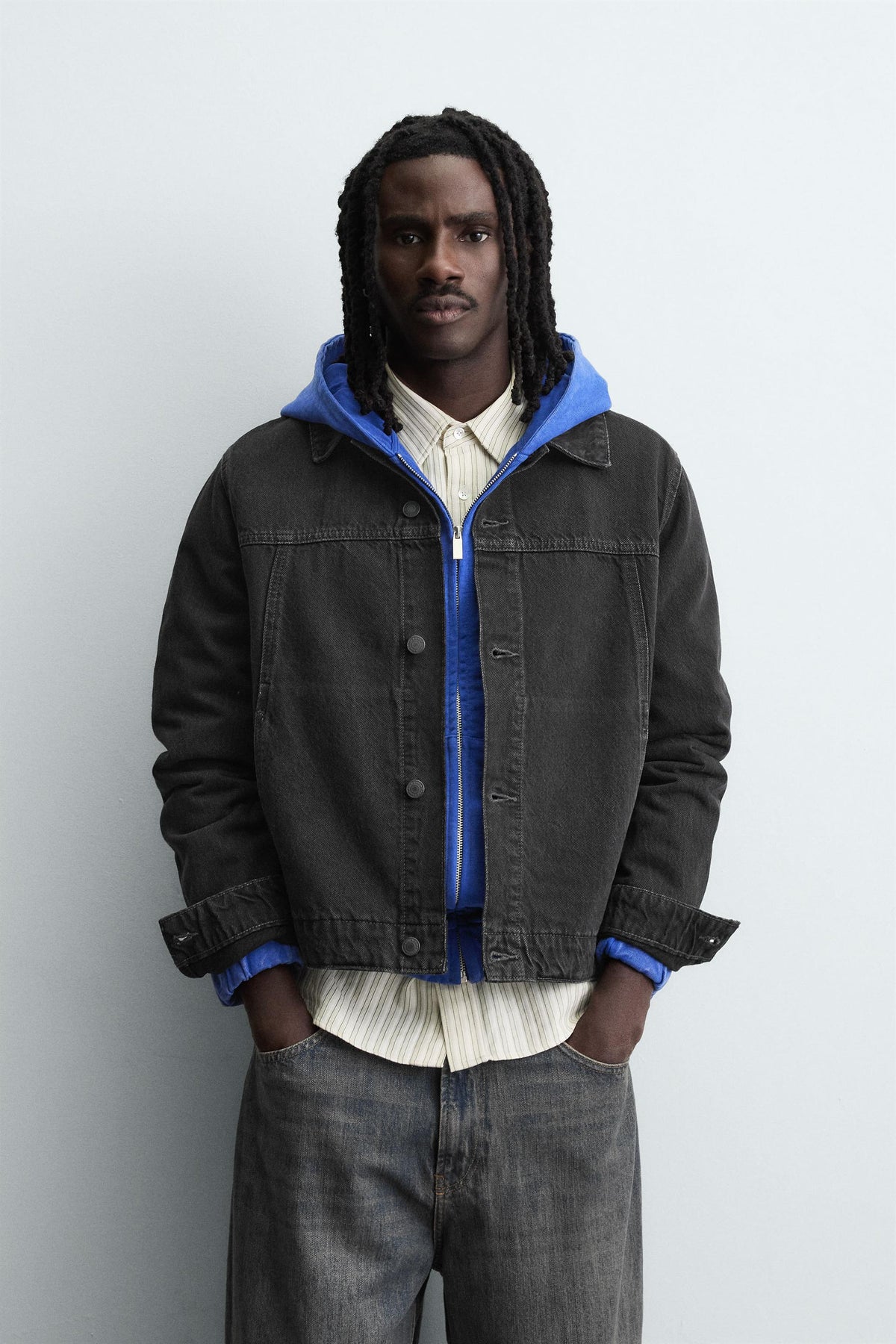 BASIC DENIM JACKET - Image 2