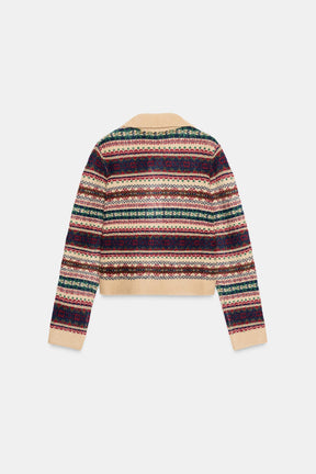 JACQUARD CARDIGAN - Image 8