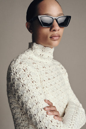 Combined Knit Jumper