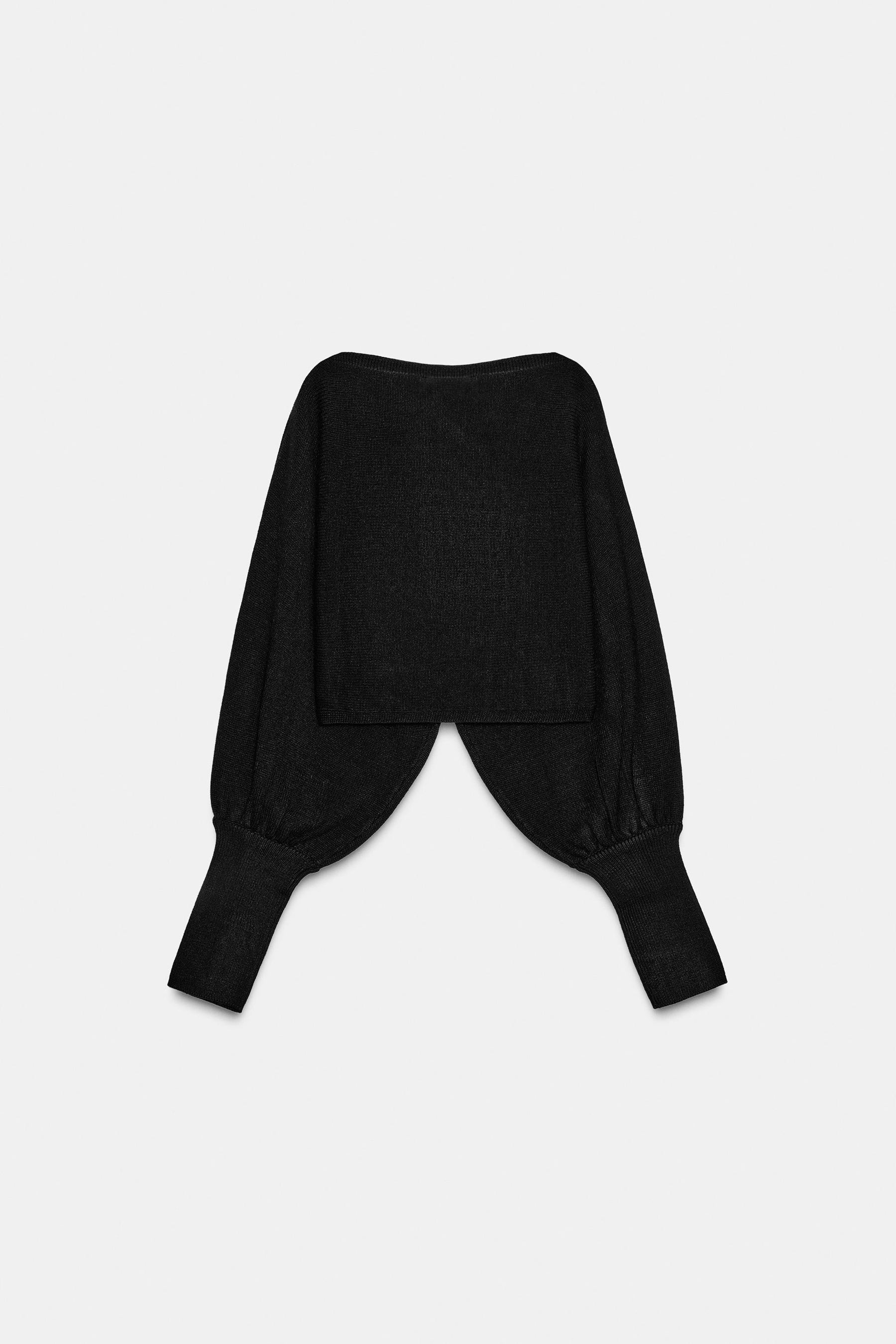 Knit Puff Sleeve Jumper