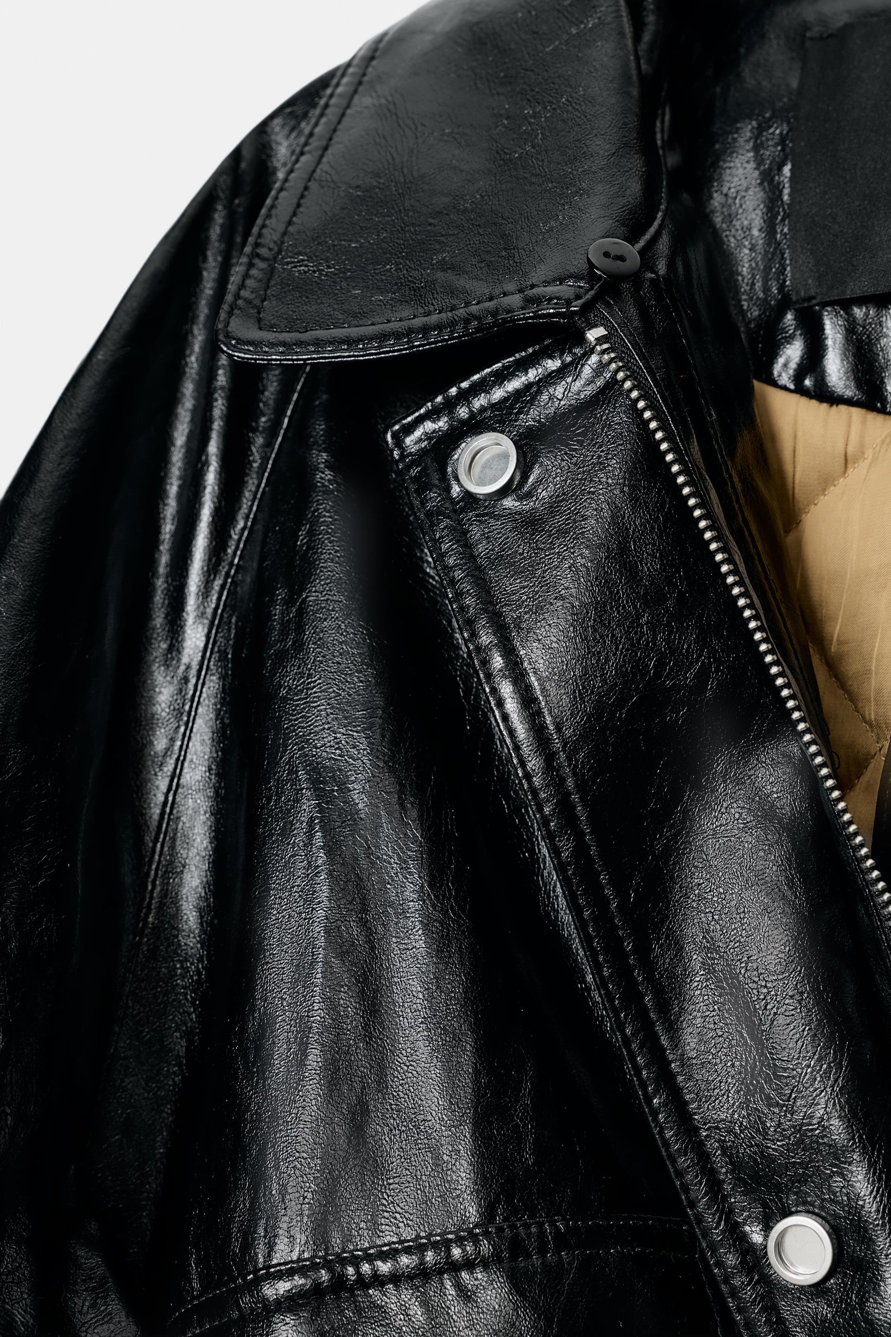 Faux Fur Collar Jacket