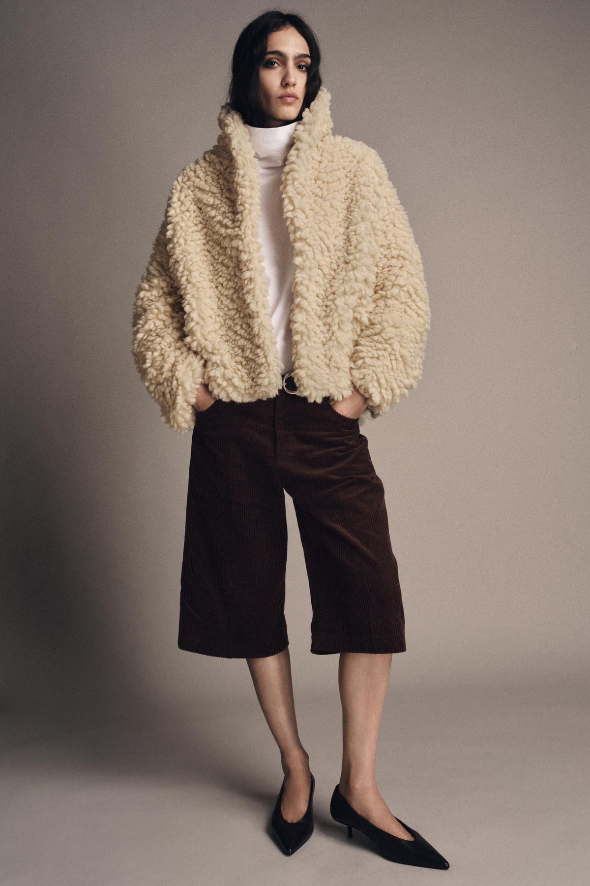 Faux Shearling Jacket