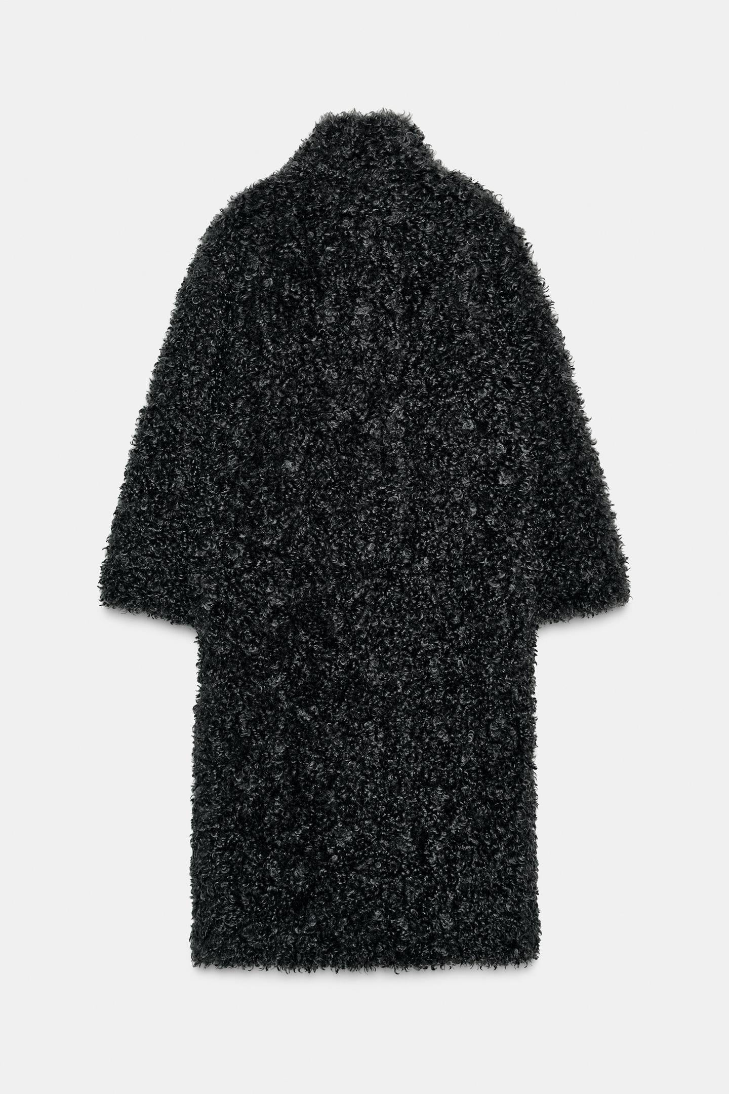 Sherpa laange Mantel 