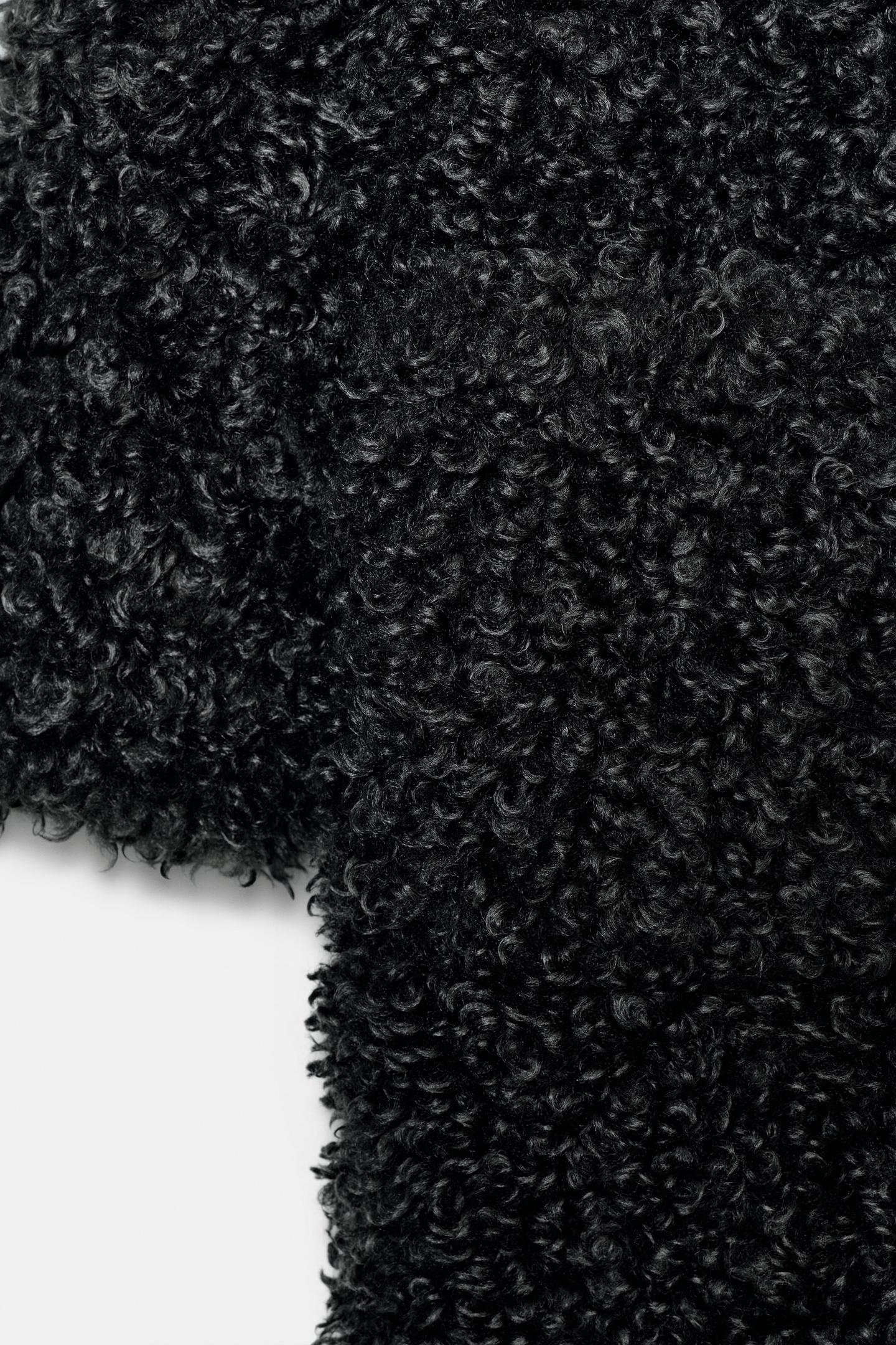 Sherpa laange Mantel 