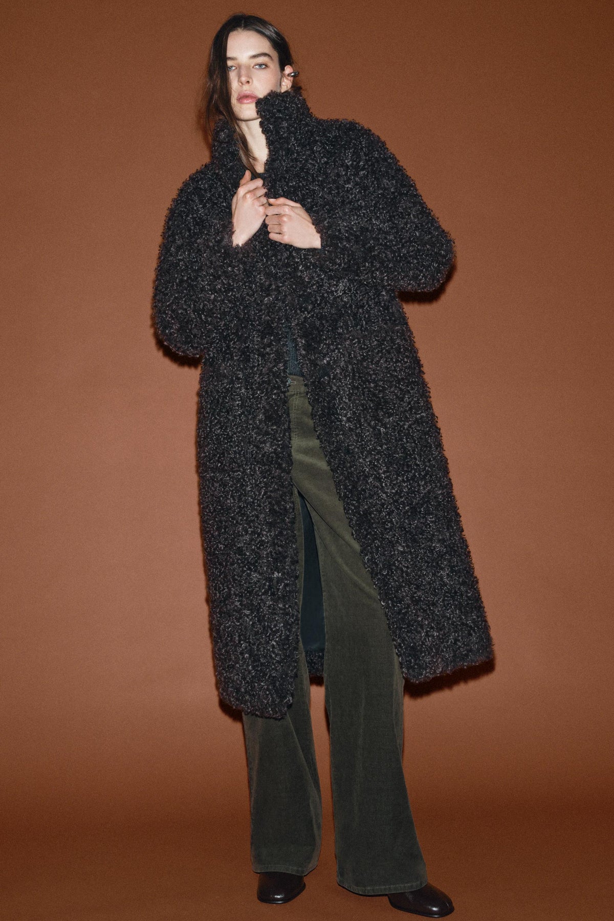 Sherpa Long Coat