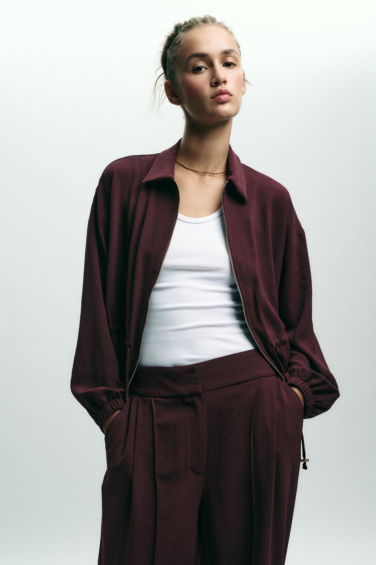 DRAWSTRING SAFARI JACKET - Image 2