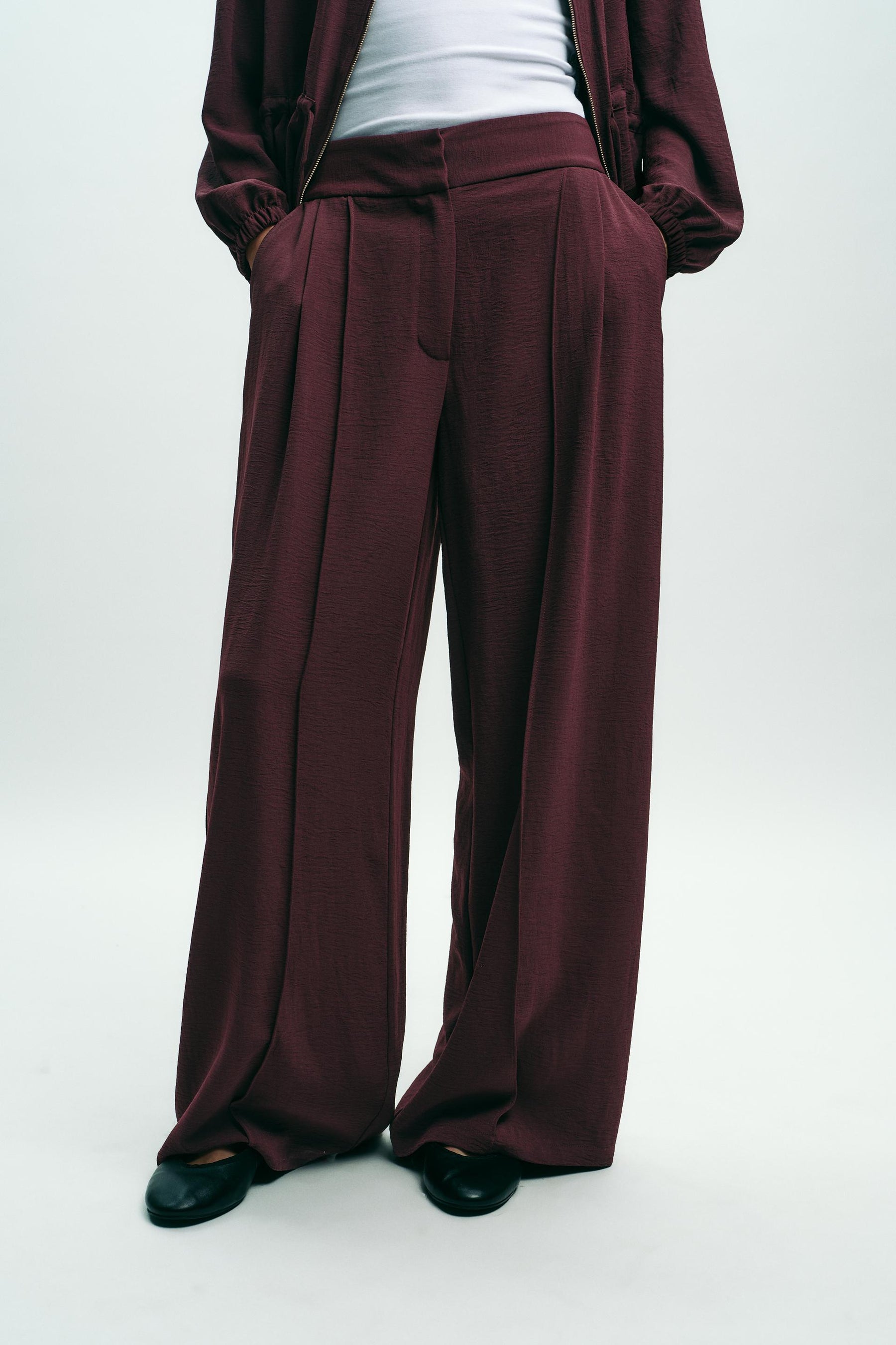 Wide-Leg Trousers