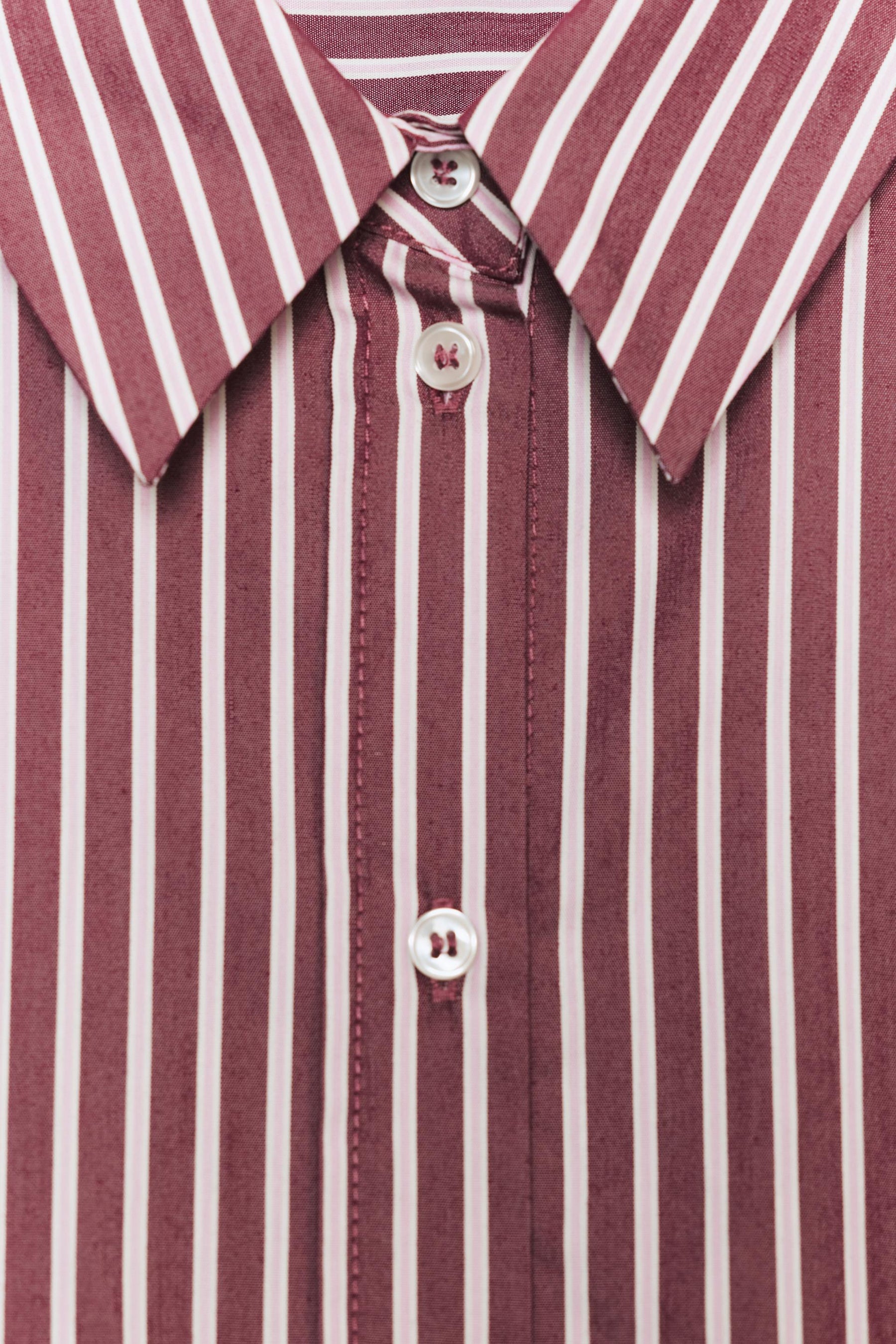 STRIPED POPLIN SHIRT