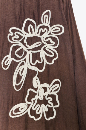 Textured Floral Shirt