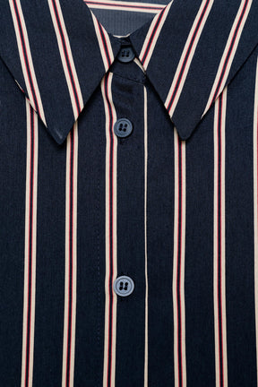 Striped cotton shirt