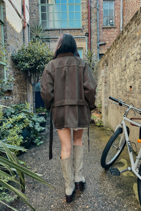 CORDUROY COLLAR JACKET - Image 3