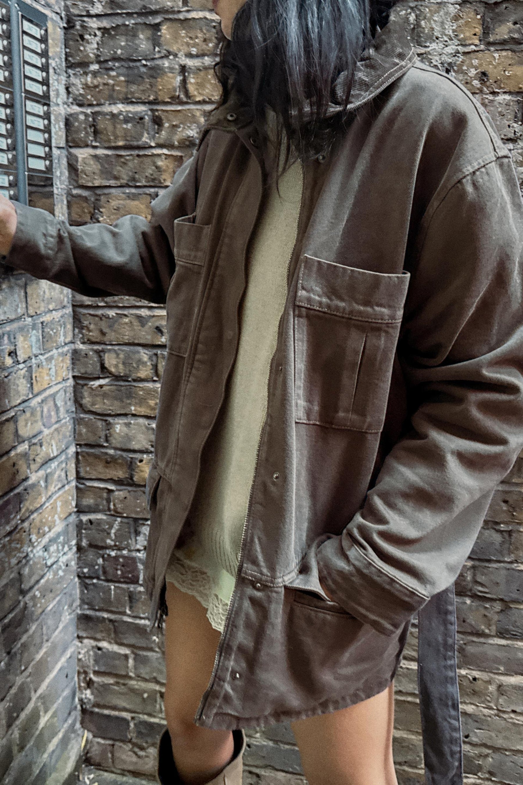 CORDUROY COLLAR JACKET