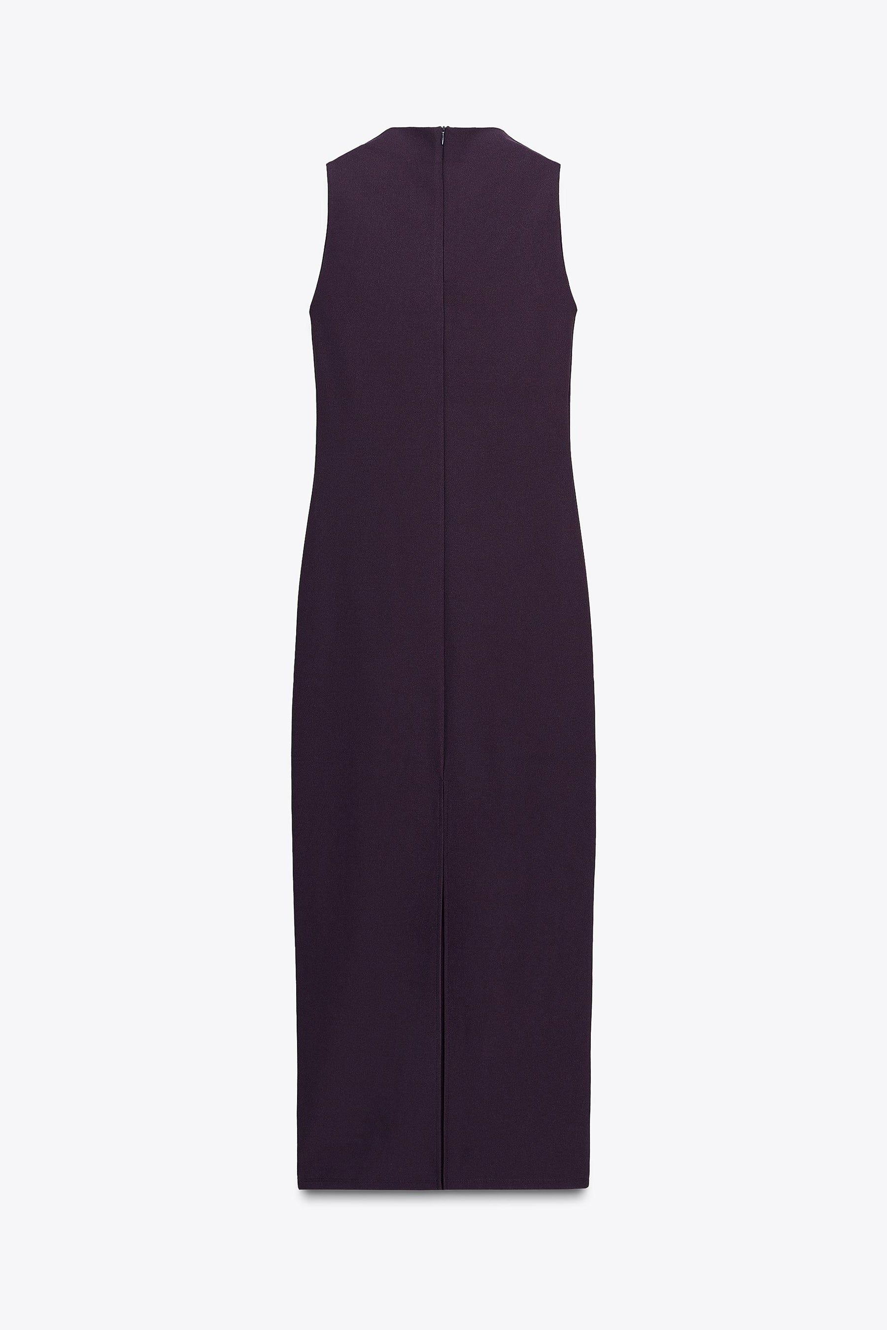 LONG CREPE DRESS - Image 6