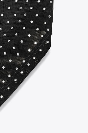 Tulle Embellished Top