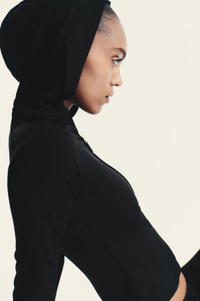 Polyamide Hooded Sweatshirt