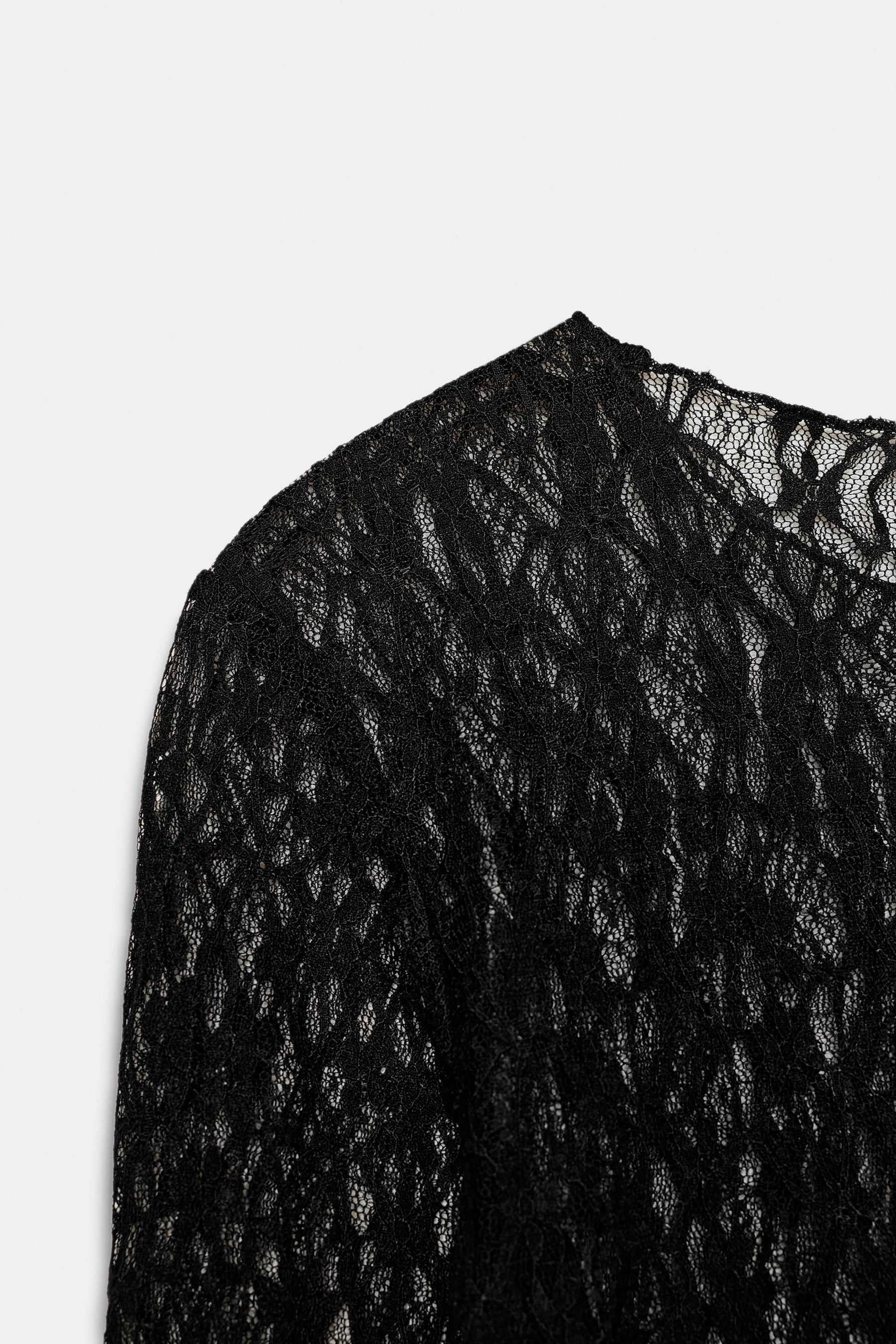 Lace Long Sleeve Top