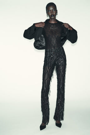 Lace Long Sleeve Top