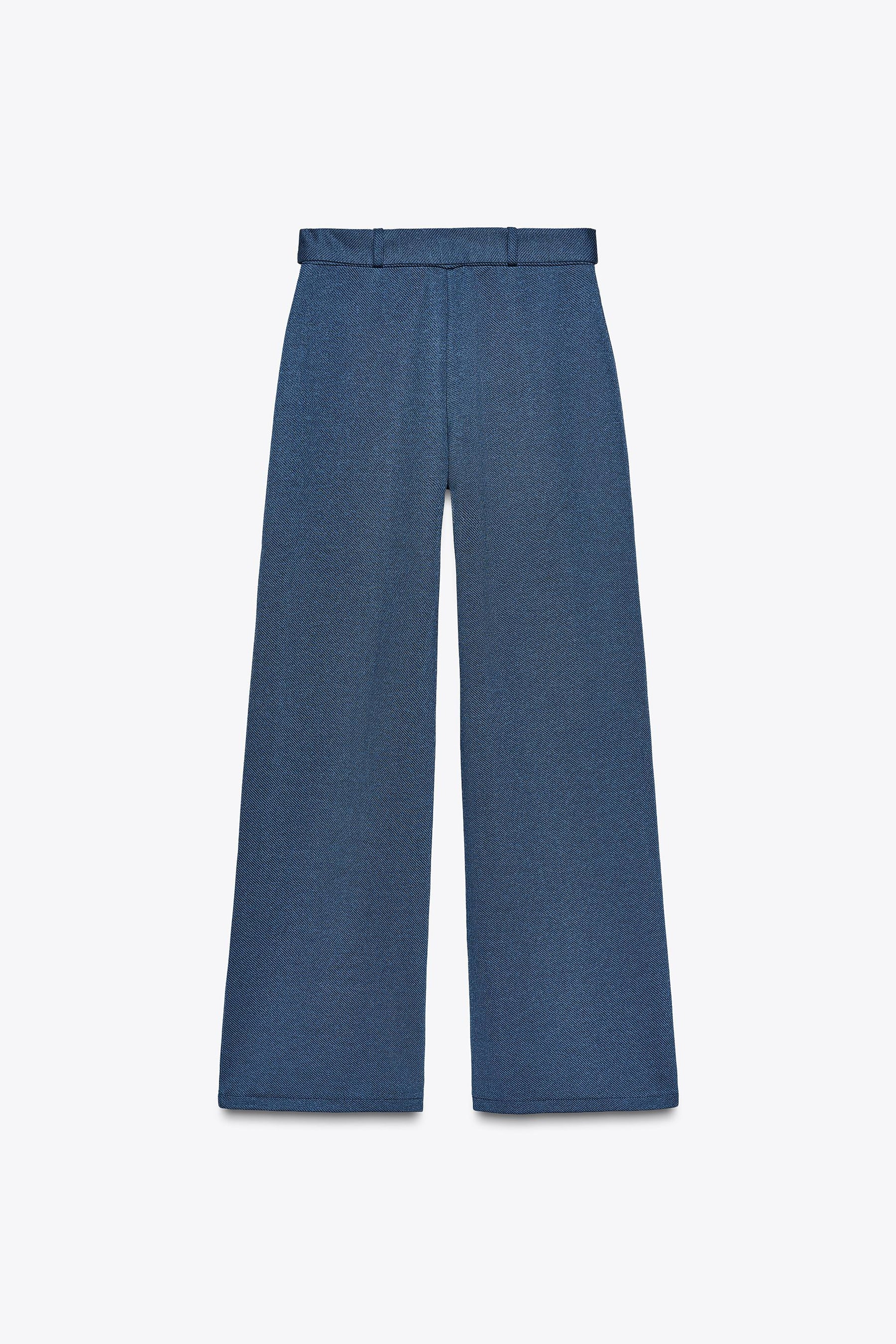 Twill Trousers with Belt