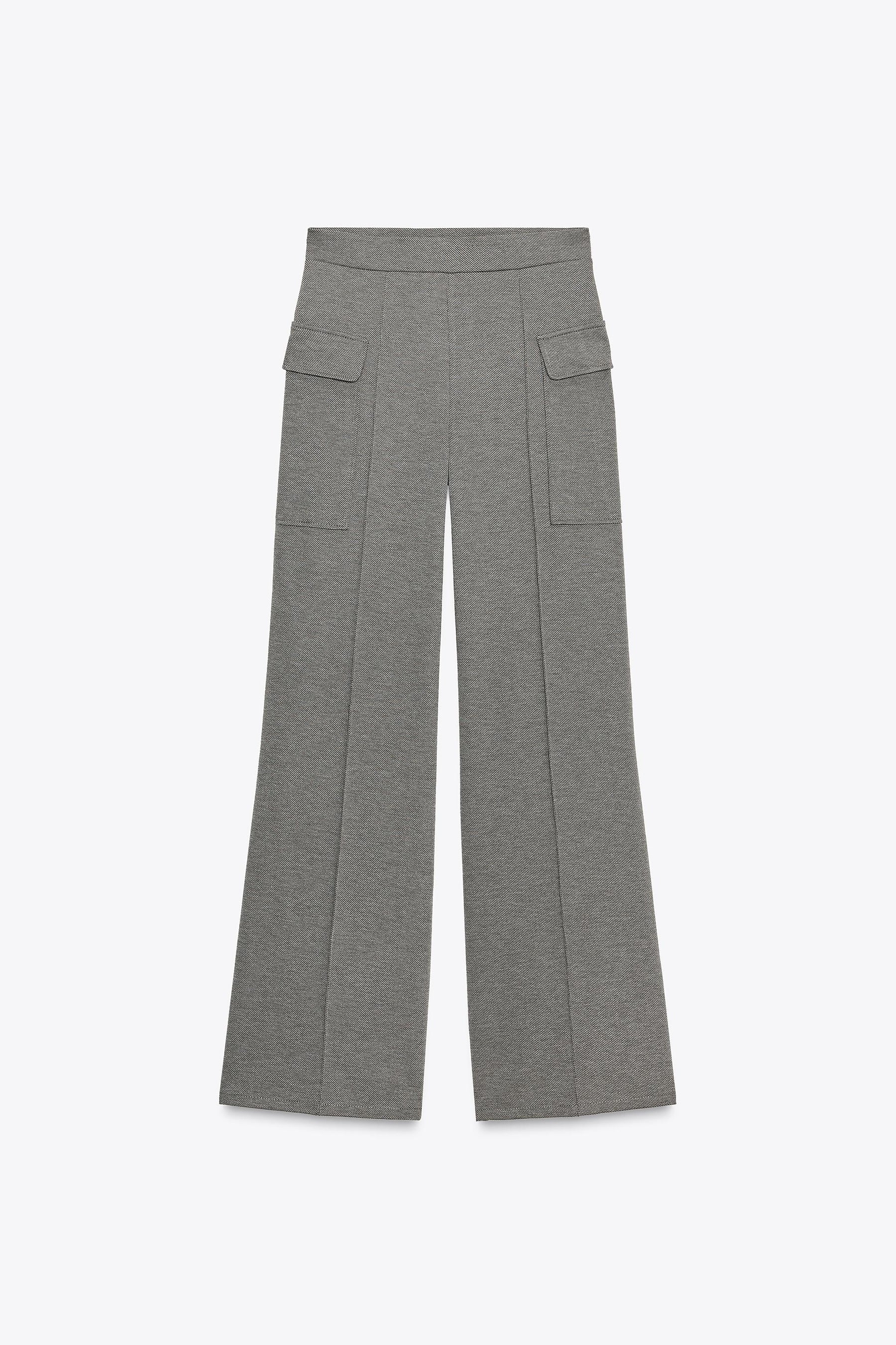 Piqué Trousers with Pockets