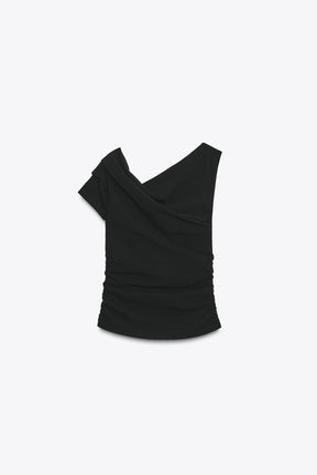 Asymmetric Gathered Top