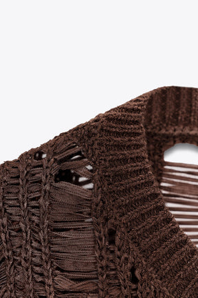 RIBBED KNIT TOP - Image 6