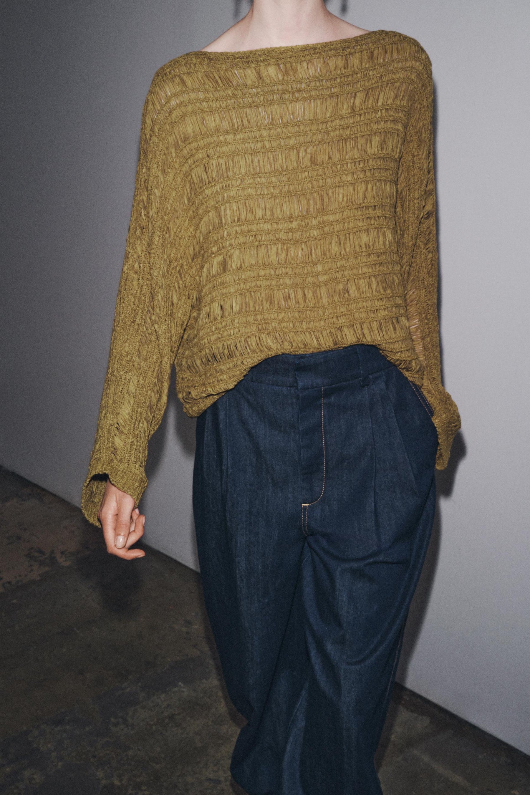 RIBBON KNIT SWEATER - Image 4