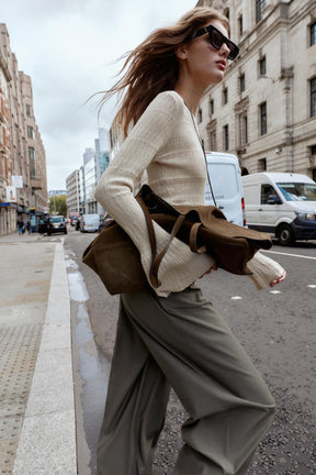 POINTELLE KNIT JUMPER