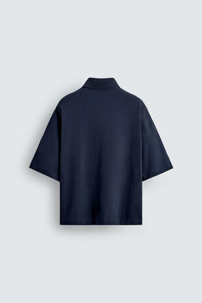 RETRO FOOTBALL PRINT POLO SHIRT - Image 8