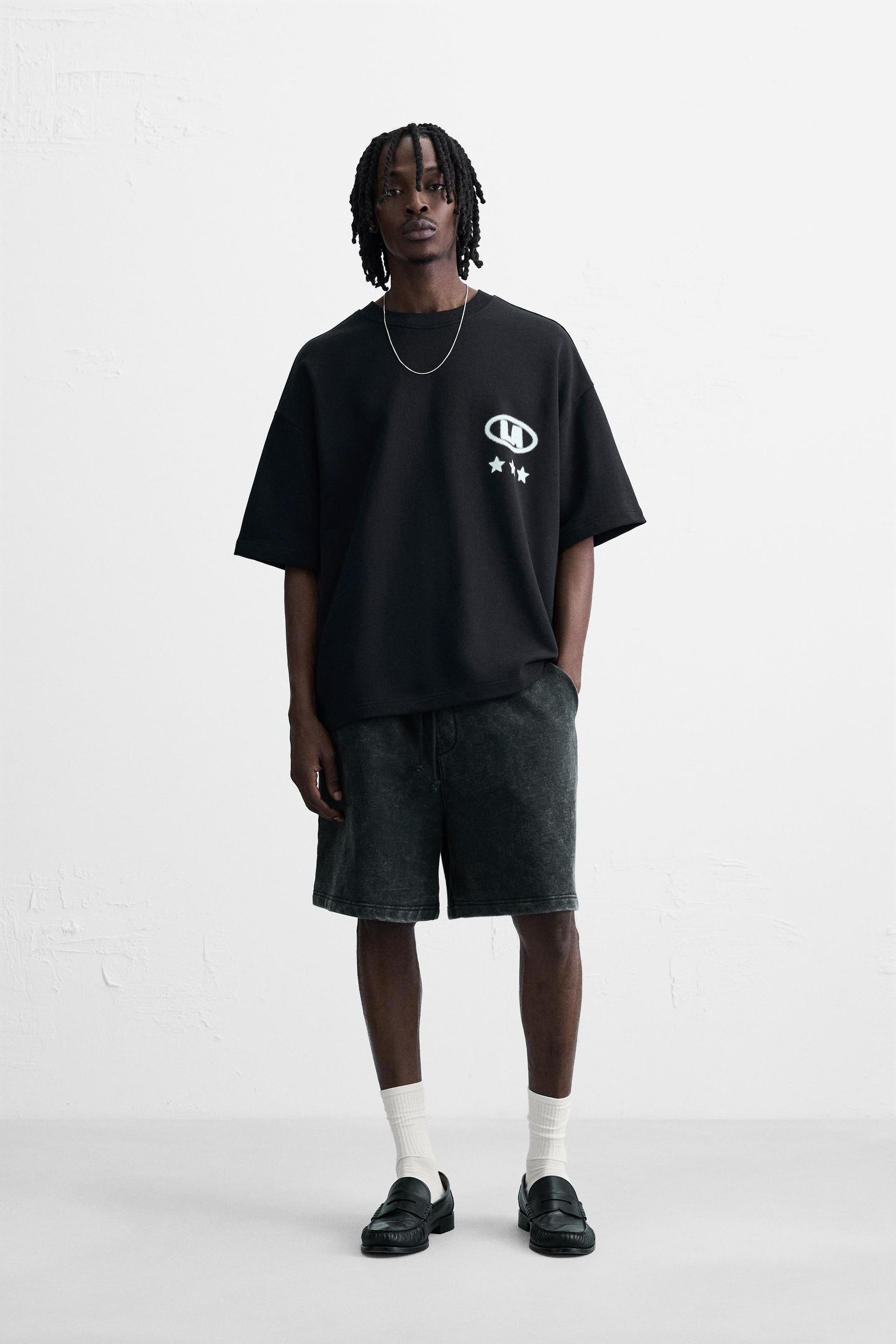 PRINTED GRAPHIC SWEATSHIRT - Image 1