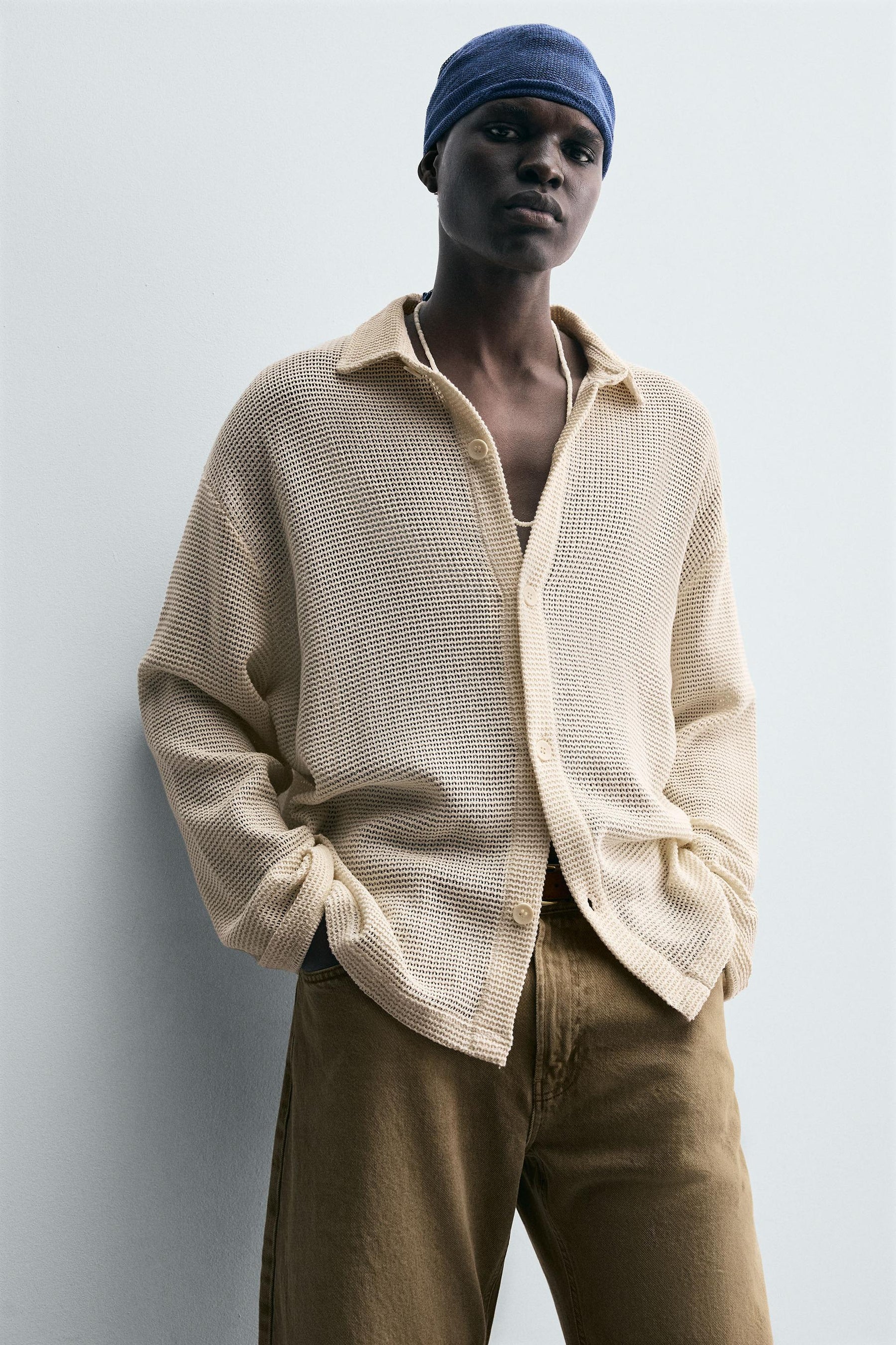 OPEN WEAVE SHIRT - Image 7