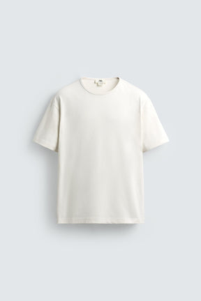 HEAVYWEIGHT RIBBED TRIM T-SHIRT - Image 7