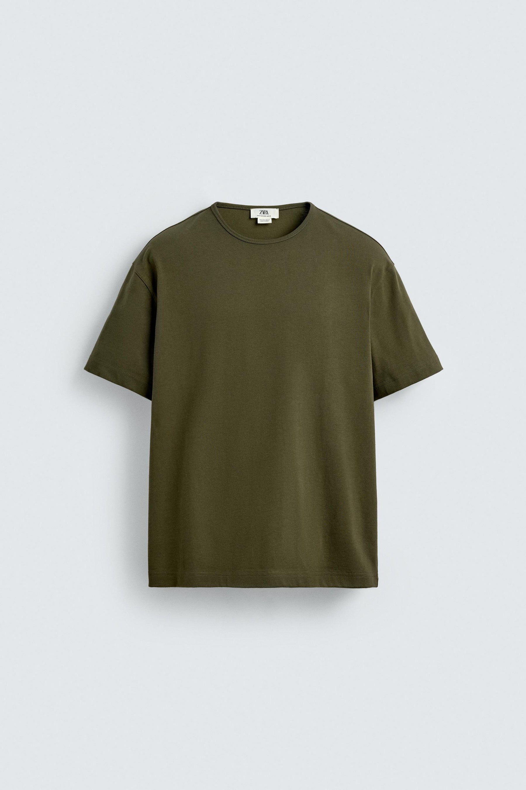 HEAVYWEIGHT RIBBED TRIM T-SHIRT - Image 8