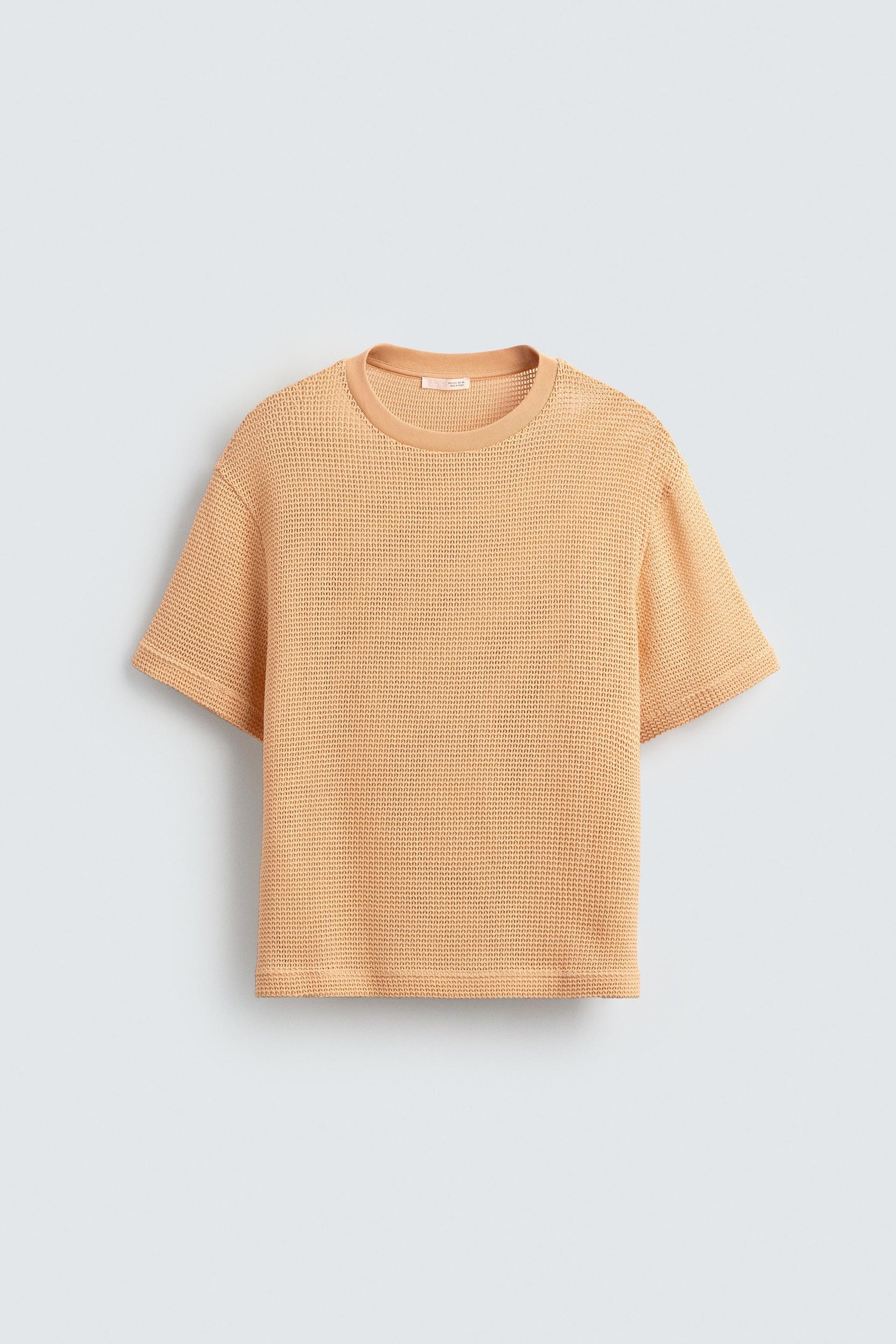 OPEN TEXTURED T-SHIRT - Image 7