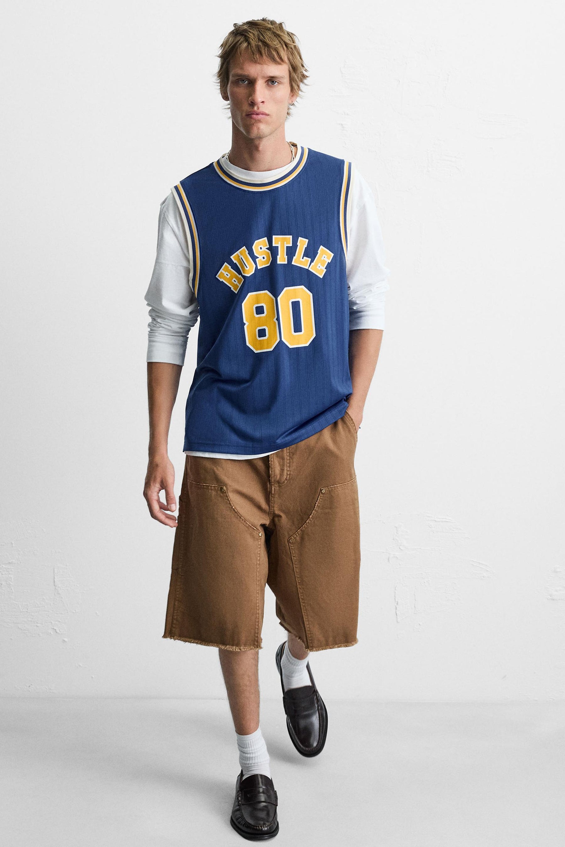 CONTRAST VARSITY TANK TOP - Image 6