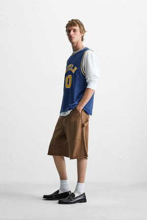 CONTRAST VARSITY TANK TOP - Image 4