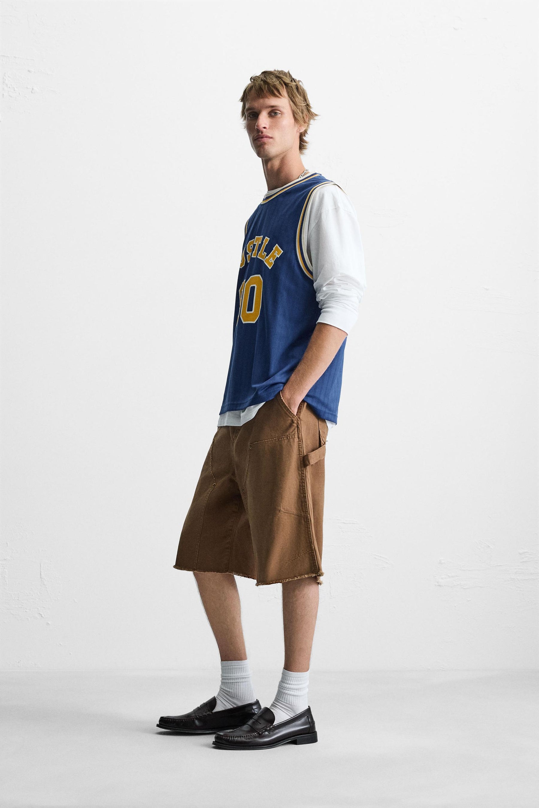 CONTRAST VARSITY TANK TOP - Image 4