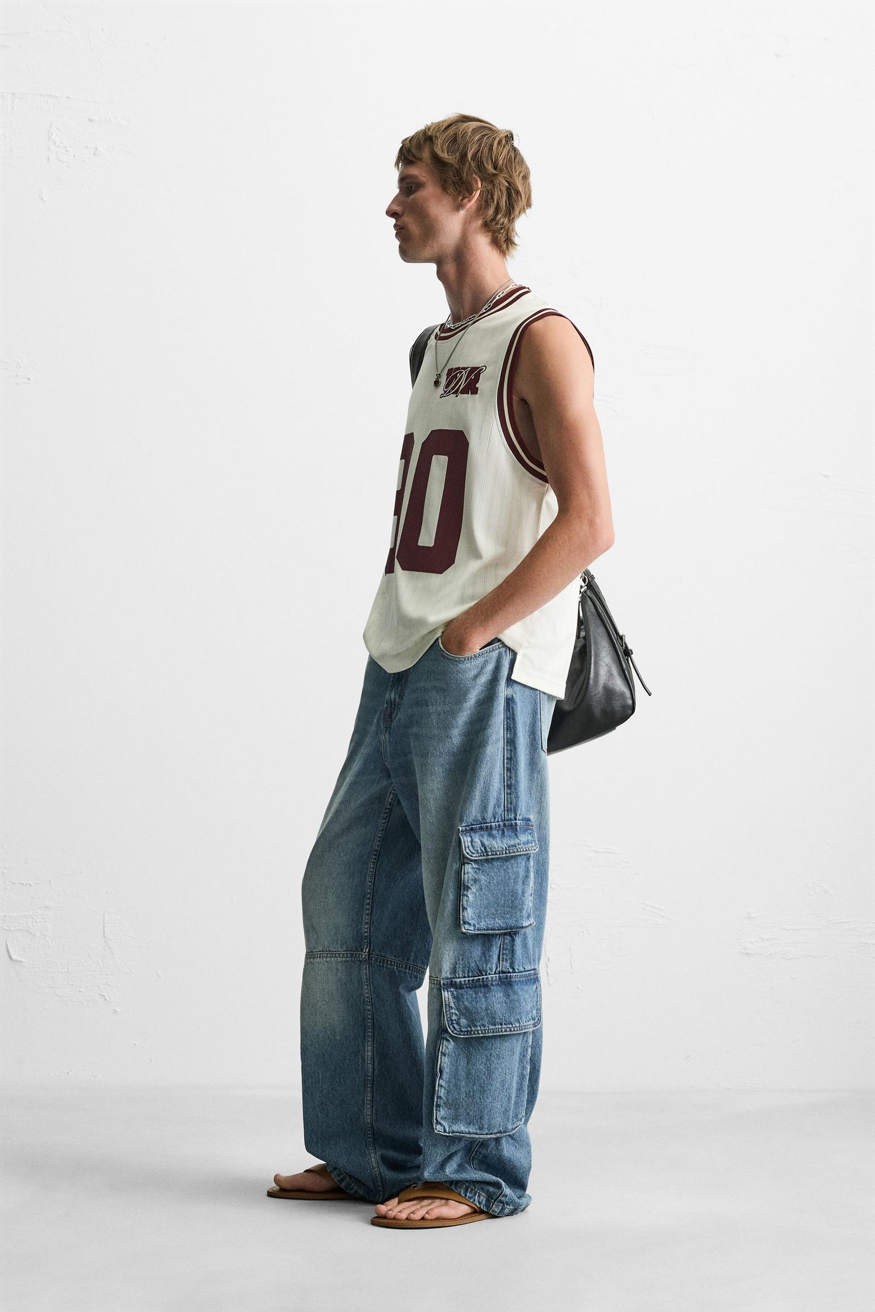 CONTRAST VARSITY TANK TOP - Image 4