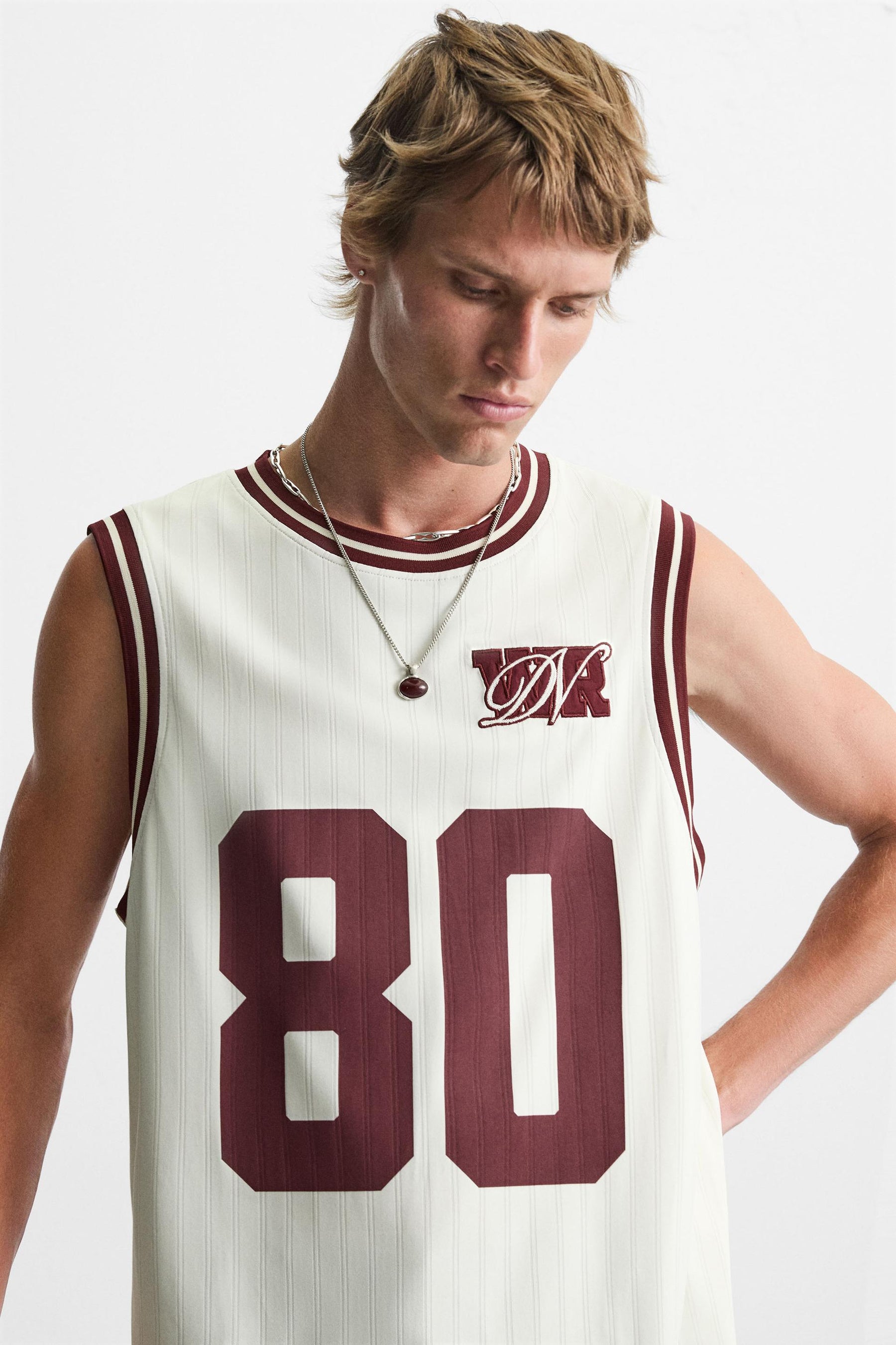 CONTRAST VARSITY TANK TOP - Image 5